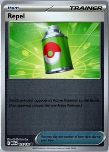 Repel 126/132 Mega Evolution Reverse Holo Uncommon Trainer