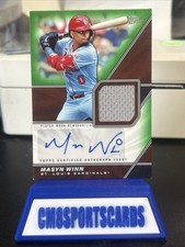 2026 Topps Major League Materials Relic Auto #MLMA-MW Masyn Winn Green /99