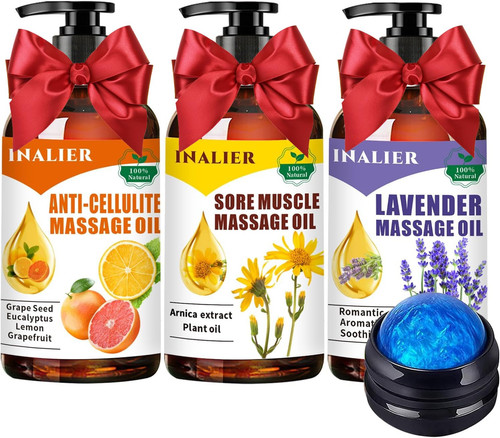 Massage Oils for Date Night,Mothers Day Gifts for Wife,Fathers Day Gift,Spa G...