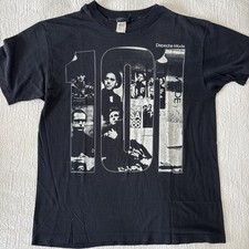 Depeche Mode 101 Authentic Vintage 1989 T-Shirt, Made in USA, Size L