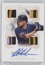 2020 Panini Flawless Signatures /25 Austin Meadows #QPS-AM Quad Patch Auto 5w7