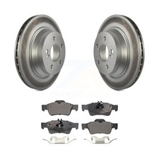 Transit Auto KGT-101495 Brake Disc and Pad Kit Rear for MB Mercedes E Class CLS