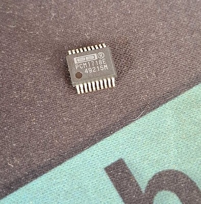 PCM1718E ||  Burr Brown|  SSOP20  || DAC 2-CH Delta-Sigma || 1pcs