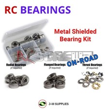 RCScrewZ Metal Shielded Bearings hgn004b for HongNor NEXX 8T 1/8 (#34951) | KIT