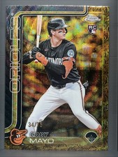 Coby Mayo(RC) [Gold Wave] #66 2025 Topps Gilded Collection Baltimore Orioles!!