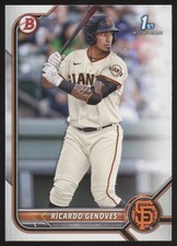 2022 Bowman #BP-60 Ricardo Genoves  San Francisco Giants