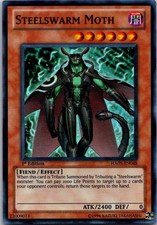 Steelswarm Moth Super Rare Hidden Arsenal 5: Steelswarm Invasion HA05-EN048 NM 1