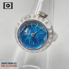 SEIKO Ring Watch 11-0290 Vintage【N.MINT】 Blue Dial Women Hand Winding JP *N.MINT