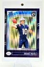 2024 Panini Donruss Optic Rated Rookie Drake Maye #229 Purple Shock Prizm (RC)