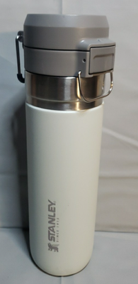 #ad Stanley Quick Flip Go Bottle Stainless Steel Tumbler Flip Lid 24 oz $17.94