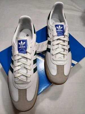 Adidas Originals Samba OG “White Collegiate Green Gum” Size 11.5