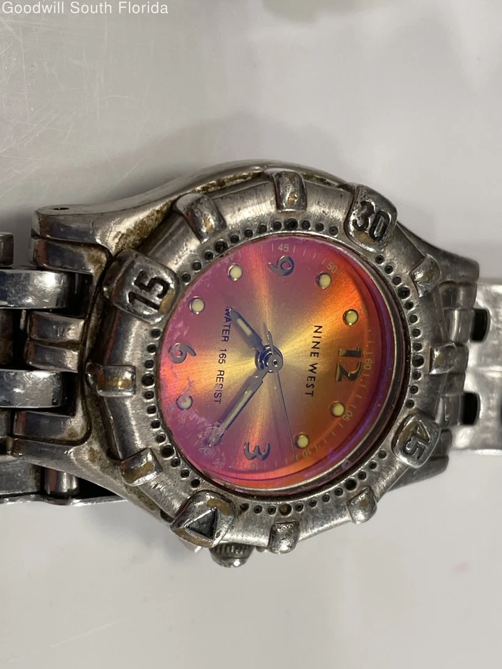 Assorted Brand Silver & Gold Tone (3 PCs) Watches 9.1Oz - Image 3 of 4