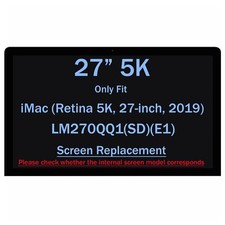 LM270QQ1-SDE1 for iMac A2115 EMC 3194 2019 27" 5K LCD LED Display Screen Panel