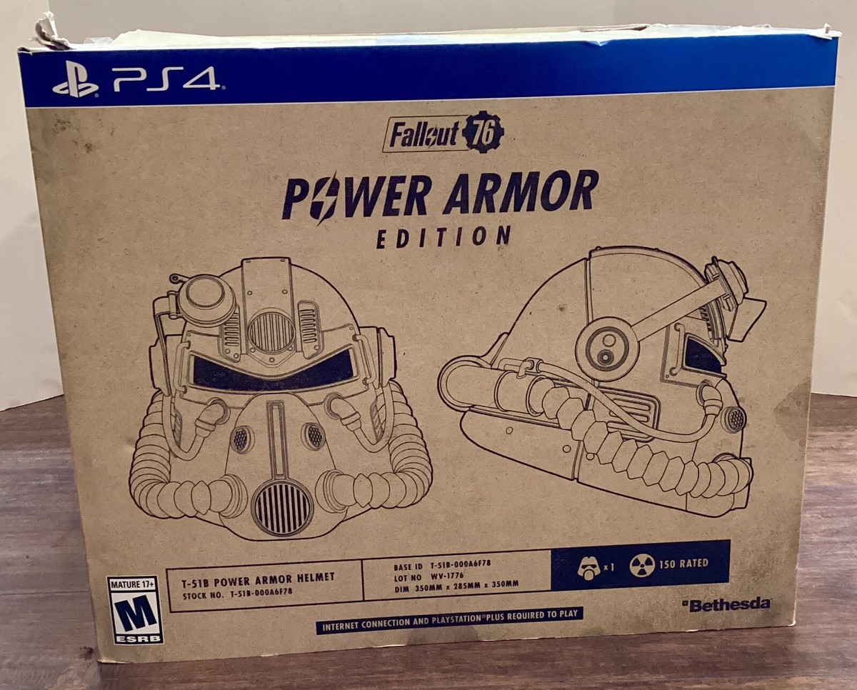 ゲームキャラクター PlayStation4 - Fallout 76 Power Armor Edition Fallout 76 Playstation 4 Power Armor Edition T-51 Life Sized