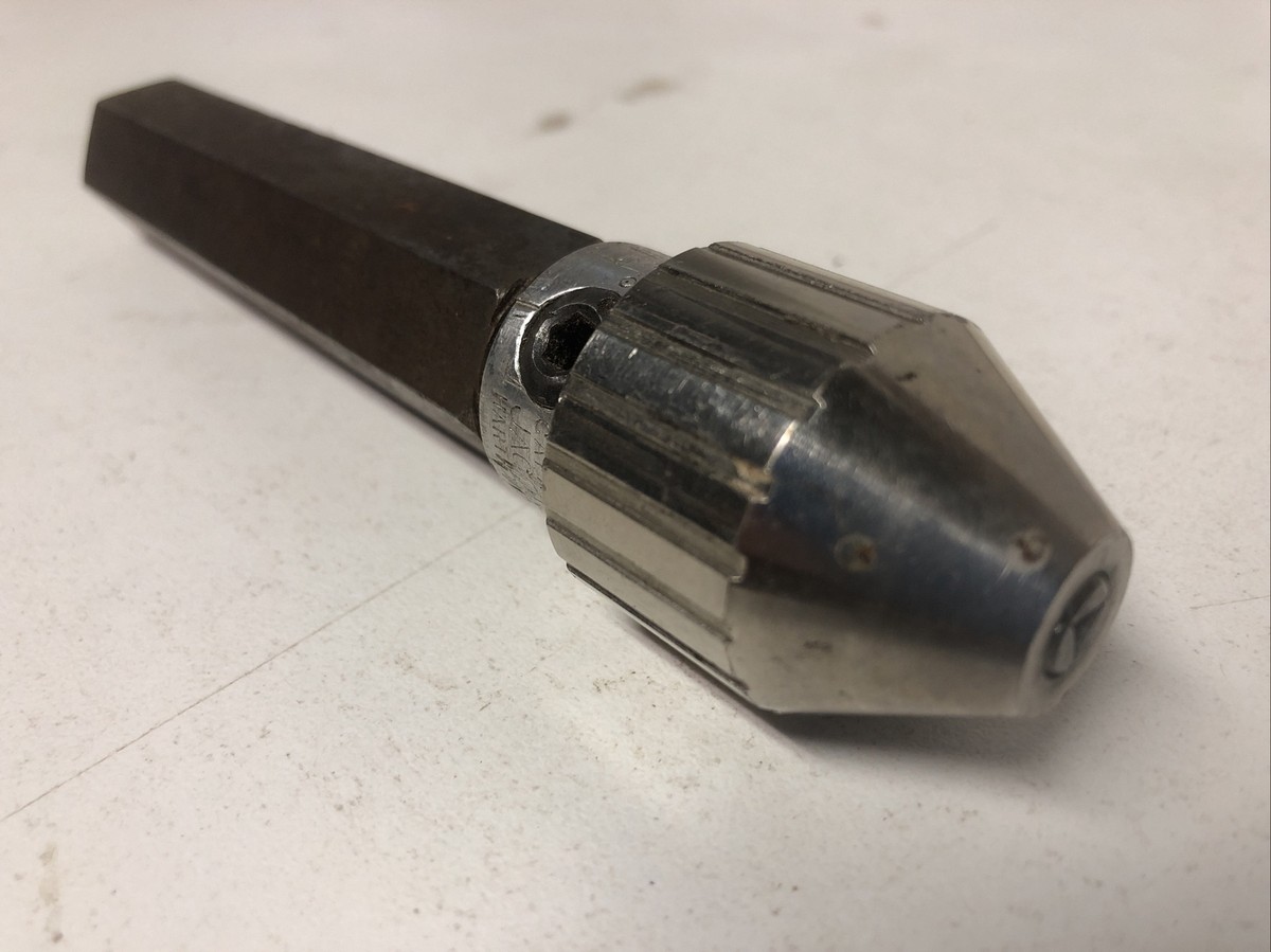 Jacob Chuck Hex Shank Keyless Drill Hex 614 0-1/4” capacity
