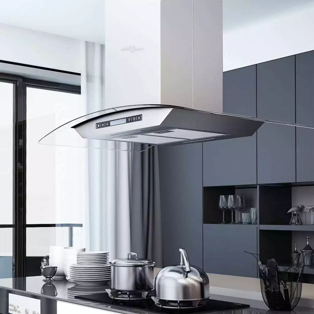 Island clearance rangehood 90cm