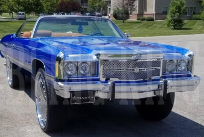 1974 Chevy Caprice Impala chrome mesh grill Tiarra dual weave grille