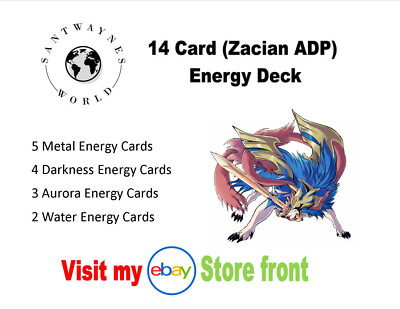 adp card pokemon Pokemon:14 Card (Zacian ADP) Energy Deck Build