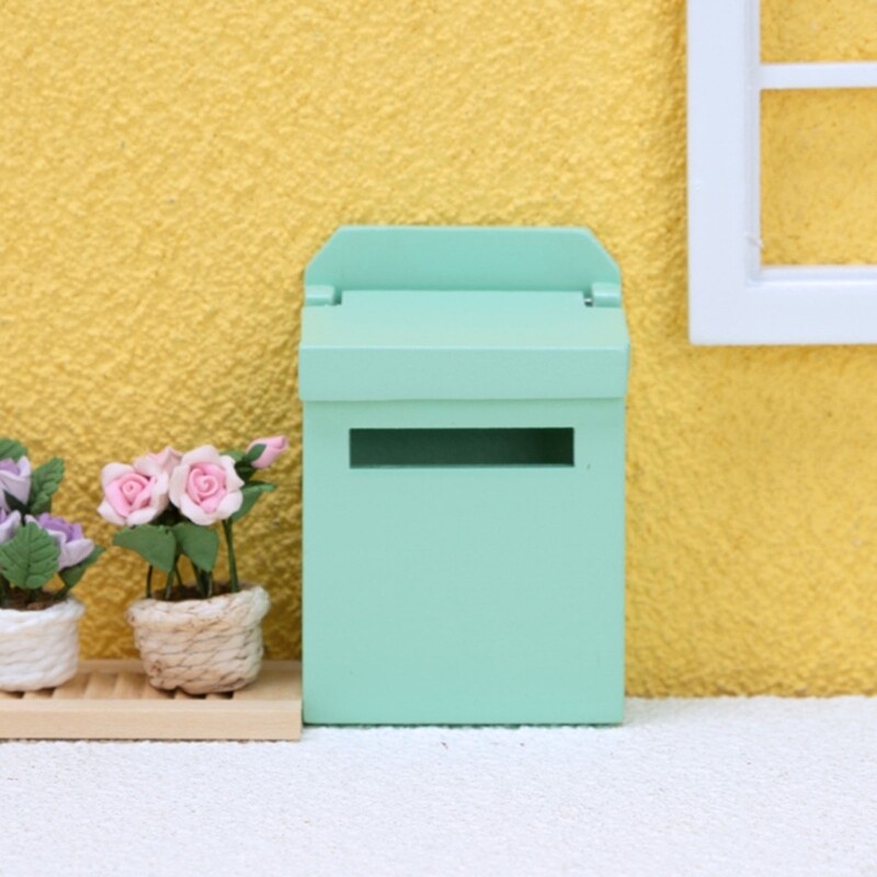 112Doll house Mailbox Dollhouses Mailbox Miniatures Dollhouses Letter
