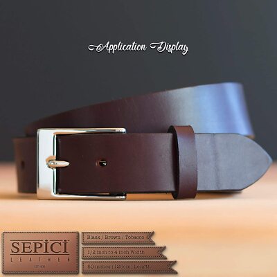Cicero | Cinturini In Vera Pelle Nera | Disponibile! | Fawler - Foto 10