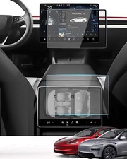 2 PCS Tempered Glass Screen Protector for 2026 Tesla Model Y/ Model 3 2024-2025
