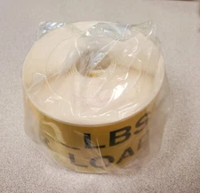 Max Load Safety Label For Warehouse Rack Beam Adhesive Write On Roll Of 250 NEW