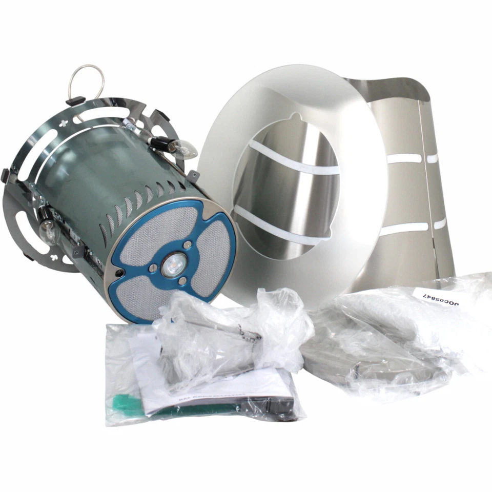 Elica Platinum Wave IX/F/51 Inselhaube 51 cm Edelstahl abgehängte Haube Umluft - Bild 4 von 4