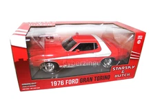 Greenight 1:24 Starsky And Hutch 1976 Ford Gran Torino Diecast Car NEW IN BOX