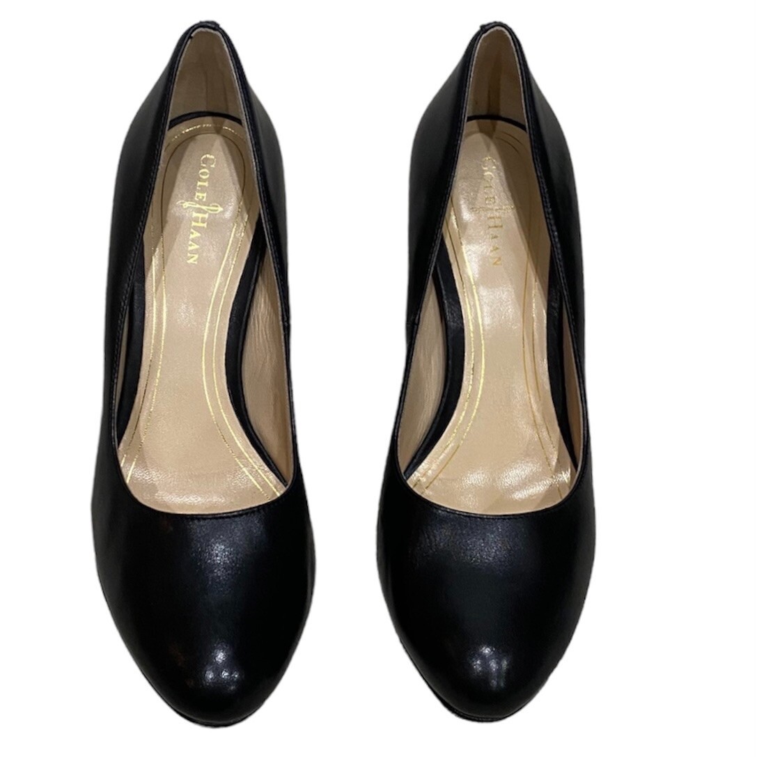 コールハーンDRADO PLATFORM PUMP:BLACK PATE Amazon.com | Cole Haan Women's DRADO PEEP Toe Platform Pump