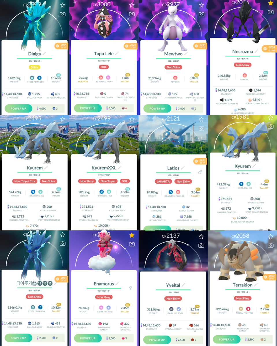 Pokémon GO - XXL Legendary | 20k Dust | Only Registered Trade | eBay