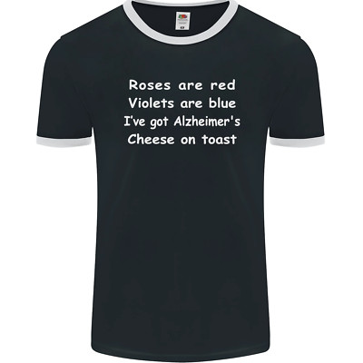 Alzheimers Käse Auf Toast Lustiger Spruch Herren Ringer Maglietta Fotl