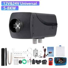 Car Air Heater with Silencer LCD Remote Control Heater Thermostat for Car Heate