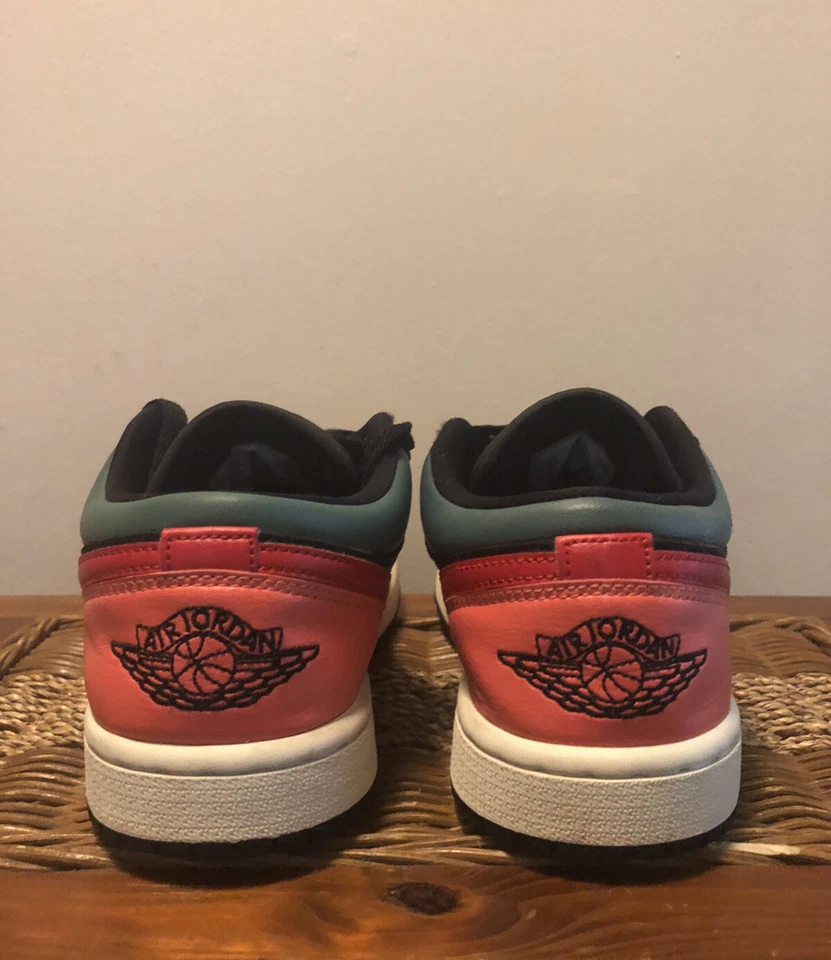 Size 6.5 - Jordan 1 Low SE Black Multi-Color W - Image 4 of 4