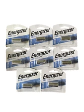 LOT OF 8 Energizer 123 3V Photo Lithium Battery