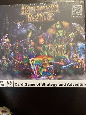 Kingdom Battle Card Game Of Strategy And Adventure Ages 5-100, 2-6 Players New
