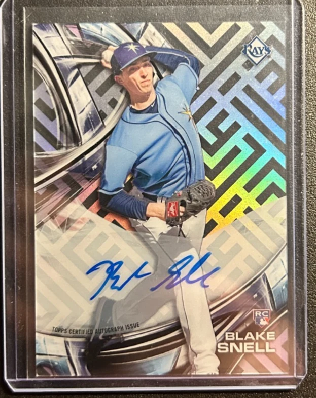 Blake Snell Baseball Serial Numbered Sports Trading Cards