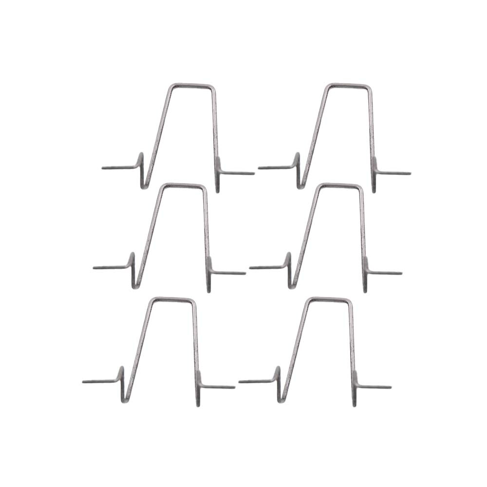 Qiilu koplamp bevestigingsklem bevestigingsveren terugtrekveer bevestigingsbeugel koplamp reparatie bevestigingsklem lamp lamp lamp 5ZHSFULLKIT voor H1 H3 H4 H7 6 stuks