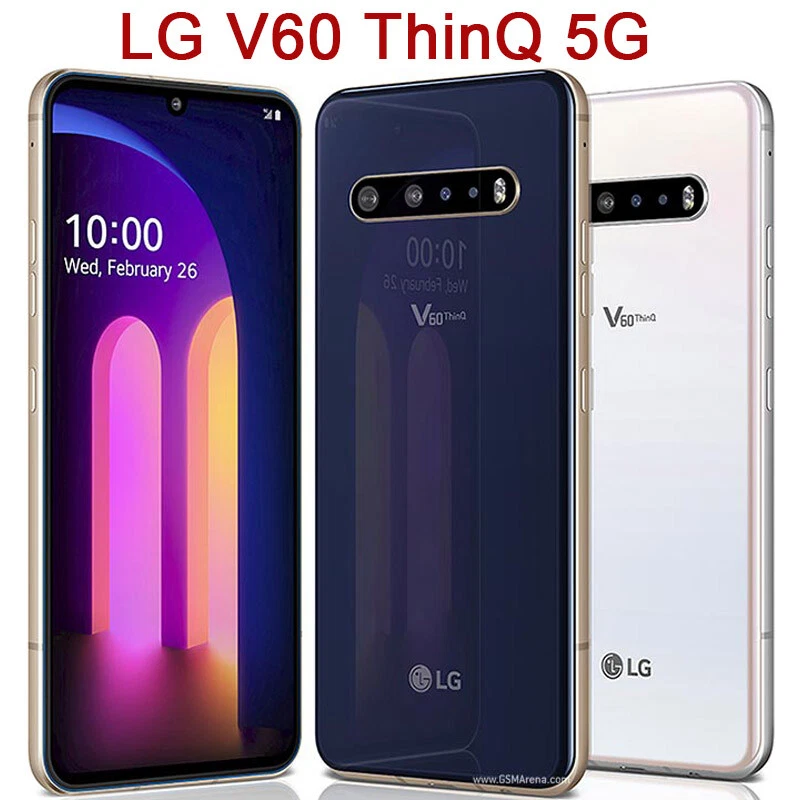 LG V60 ThinQ 5G LM-V600AM V600TM V600VM 128/256GB Unlocked Smartphone-New Sealed - image 2 of 4