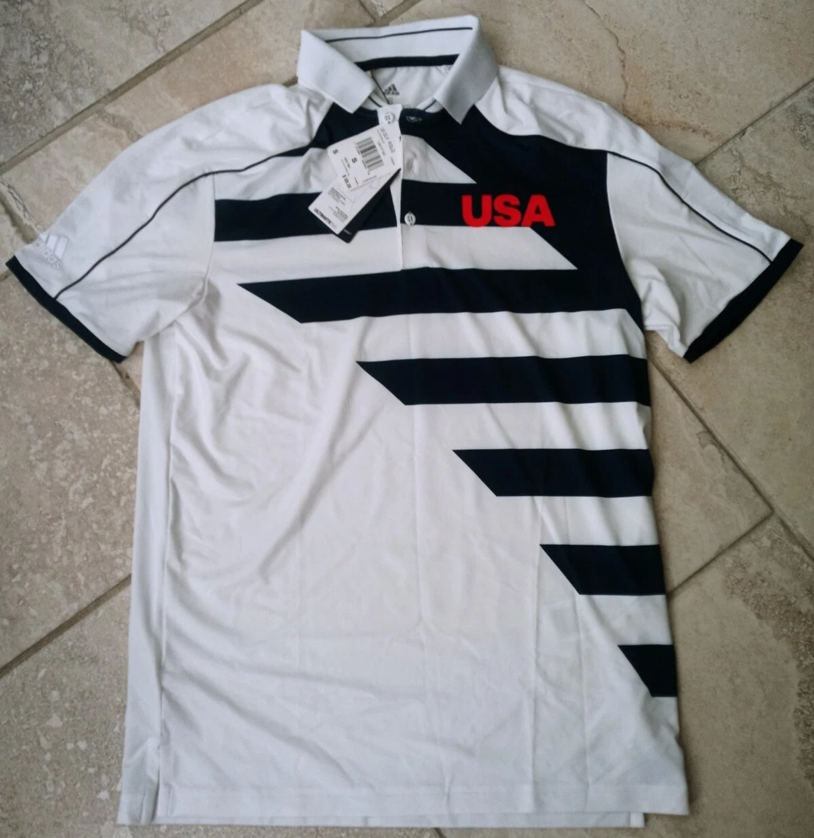 Adidas olympic golf clearance shirt