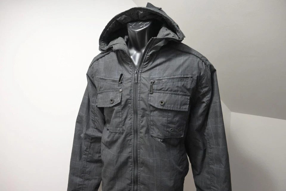 Brave Soul Puffer Winter Ski Jacket Outer Insulated Full Zip Mens Size 2XL XXL - Image 3 of 4