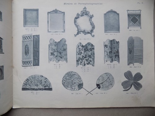 Lot de 4 catalogues ébénisterie meubles de fantaisie et divers art nouveau - Bild 21 von 24