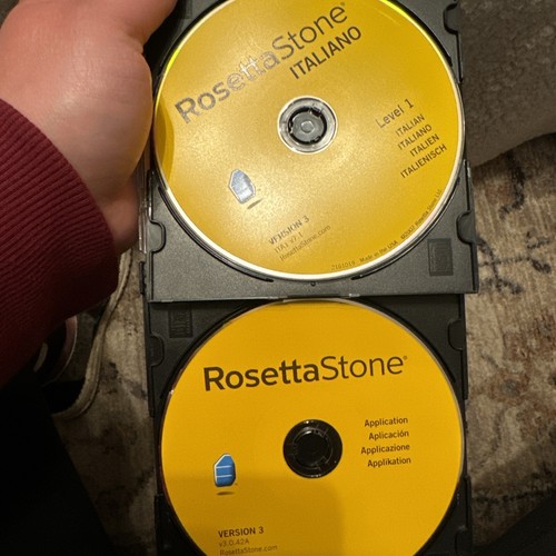 Rosetta Stone, Italian, Level 1, Version 3, WIN/MAC CD-ROM, Personal Edition - Picture 6 of 6