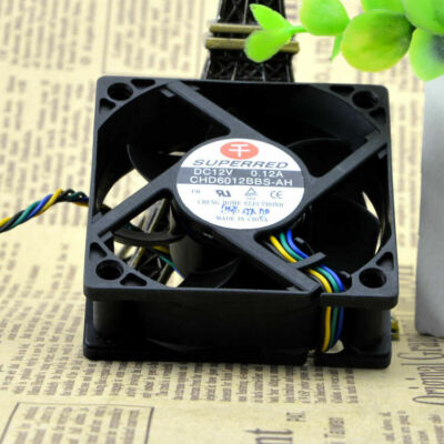 SUPERRED CHD6012BBS-AH 12V 0.12A 6CM 6020 PWM CPU     #W6*
