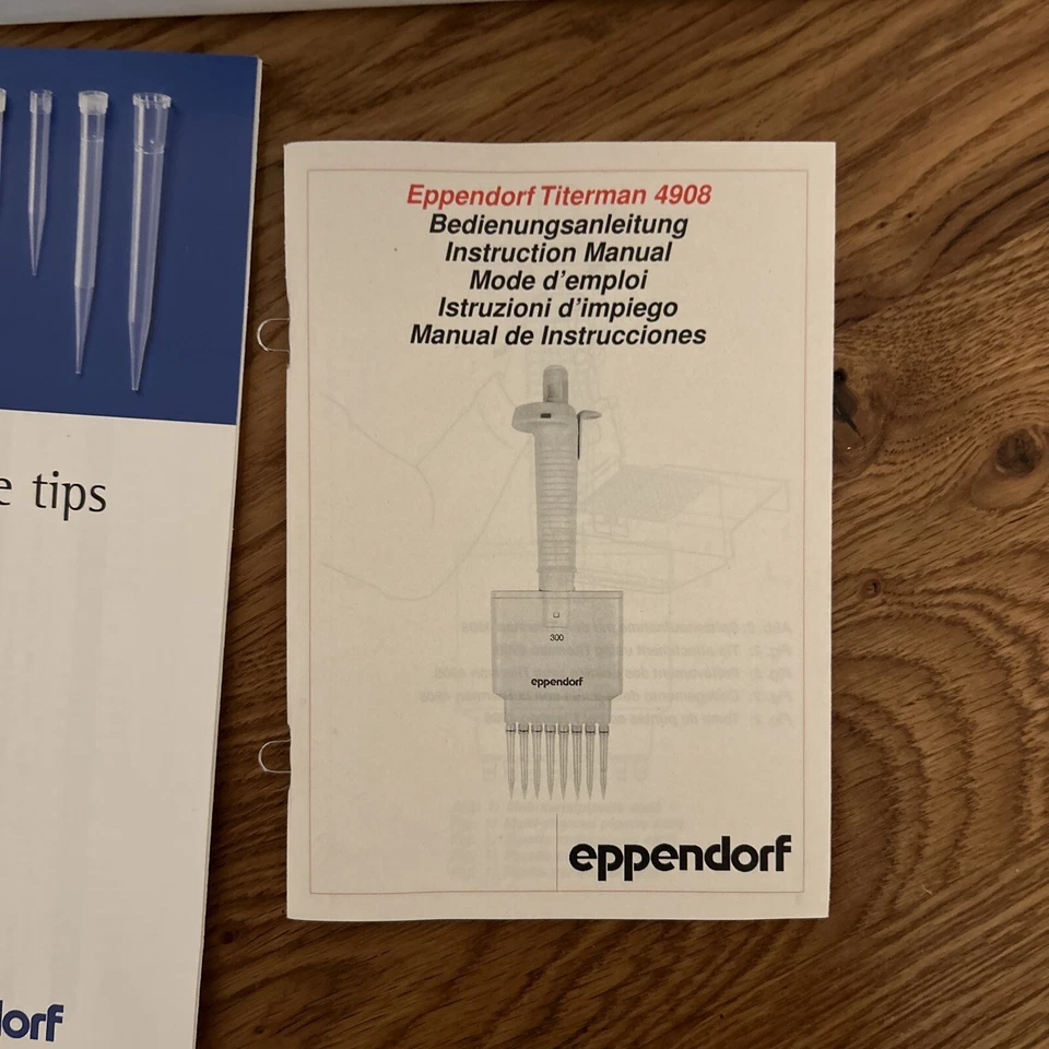 eppendorf pipette Titerman 4908 NEU OVP - Bild 2 von 4