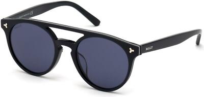 Bally BY0022-H 90V Dark Blue 90V Plastic Aviator Sunglasses 50-20-145 BY 0022H