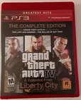 PS3 Grand Theft Auto IV & Epis From Liberty City Complete Edition Greatest Hits