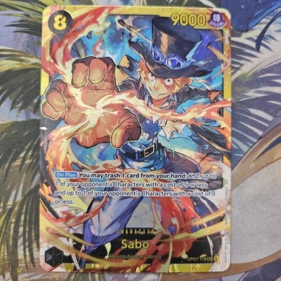 Sabo OP07-118 SEC 500 Years in the Future One Piece Card Game NEAR MINT PRB02