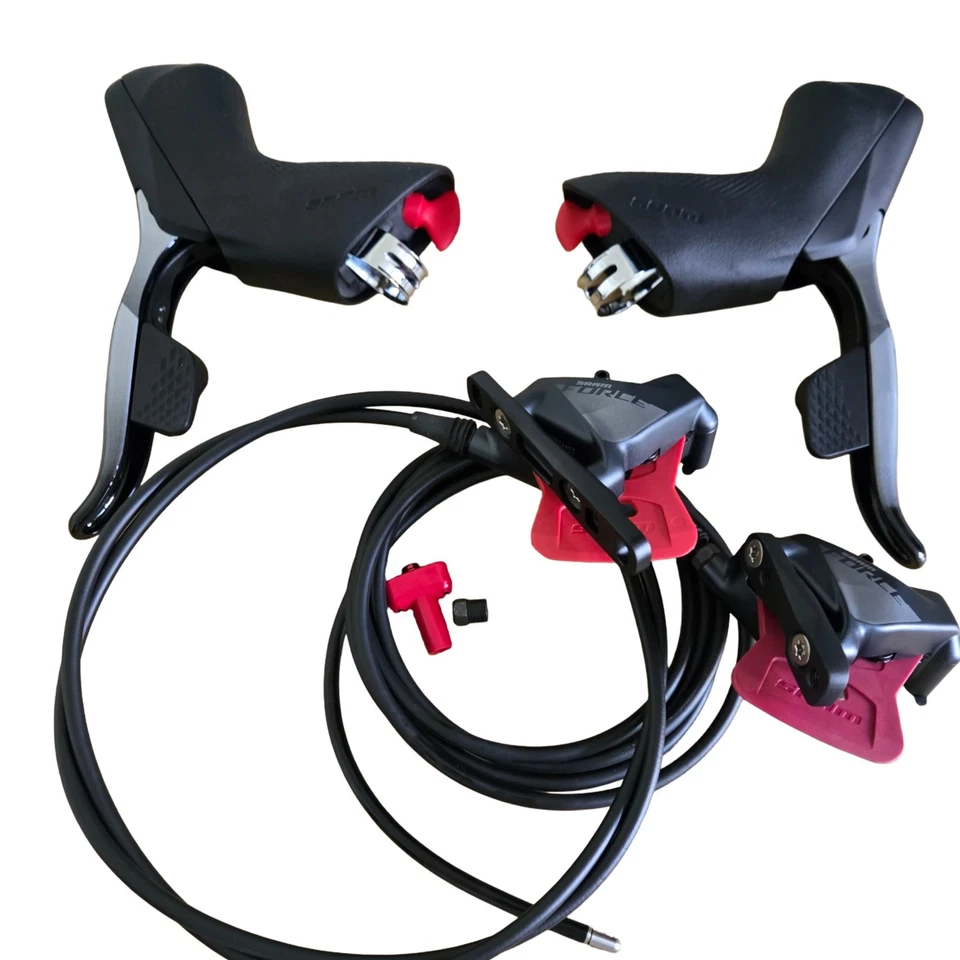 SRAM Force eTap AXS HRD Shift Brake Lever & Hydraulic Disc Caliper Pair 12 speed - Image 2 of 4