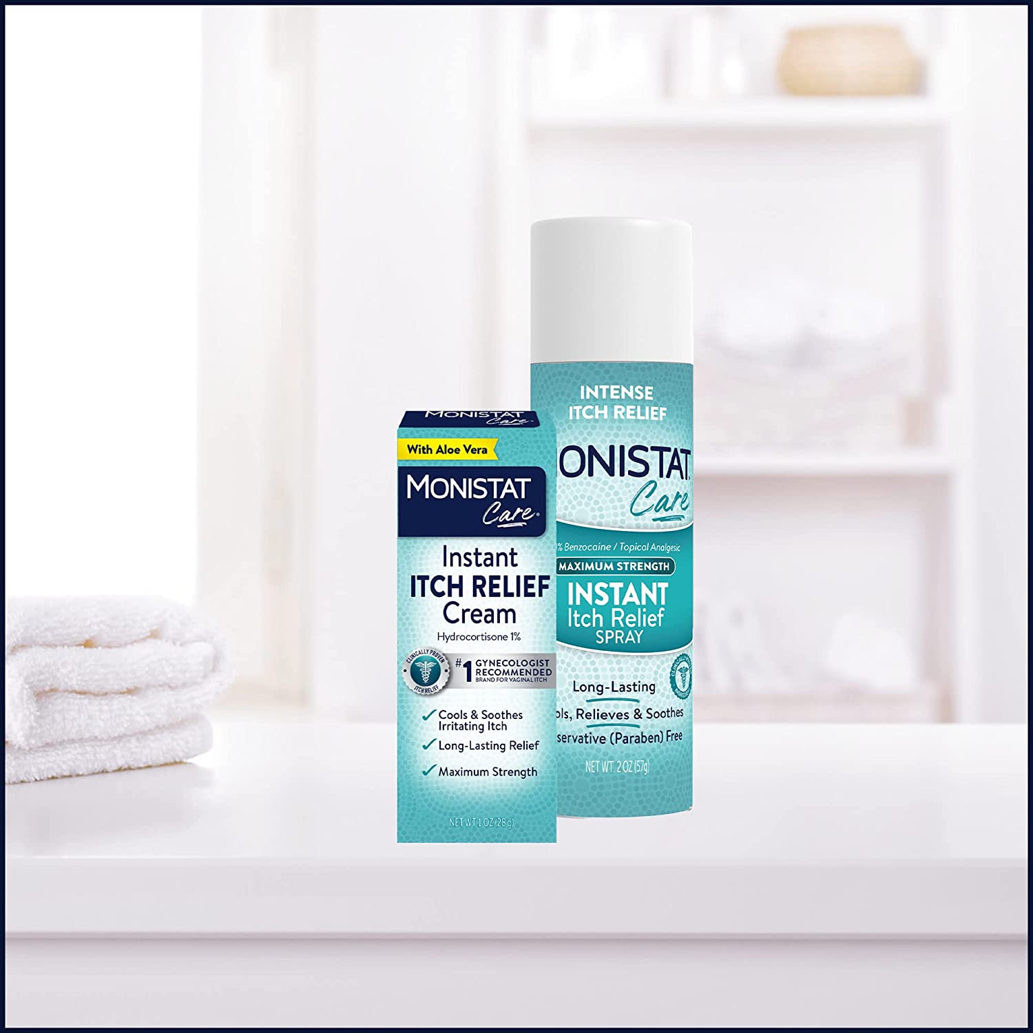 Instant Itch Relief Cream for Women, Maximum Strength Feminine Itch Care, 1 Oz