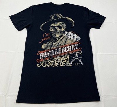 Zero Foxtrot T-shirt Men's Size Small Black I'm Your Huckleberry Graphic